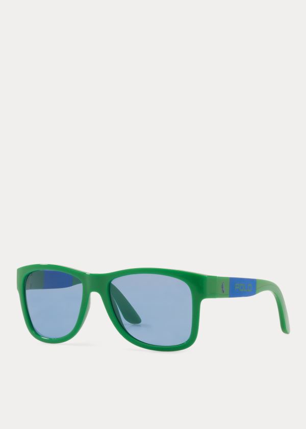 Oculos De Sol Polo Ralph Lauren Color-Blocked Homem 73049-IOCF